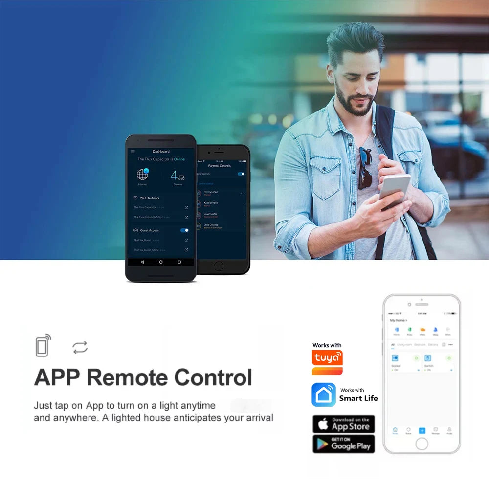 Four-Channel Wi-Fi Relay Module - Voltage Options