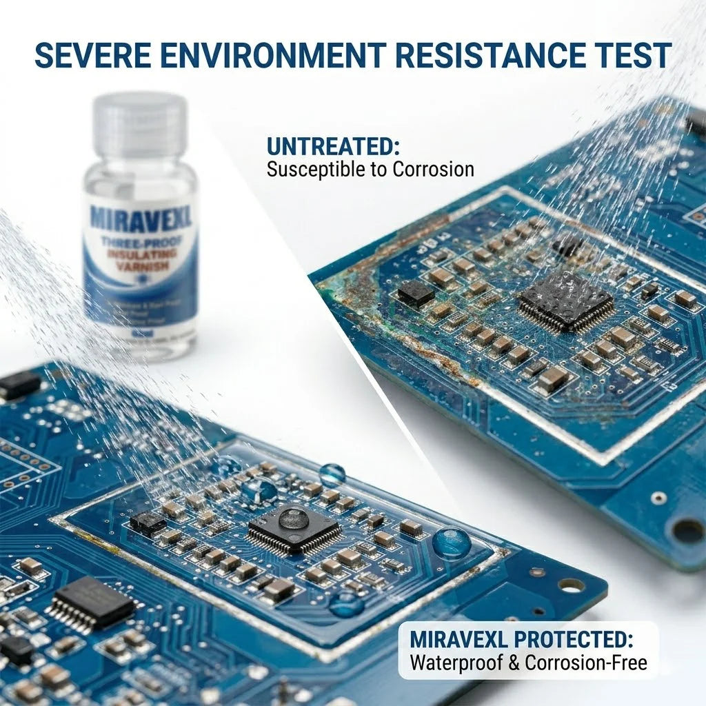 PCB Conformal Coating with Brush - 60ml