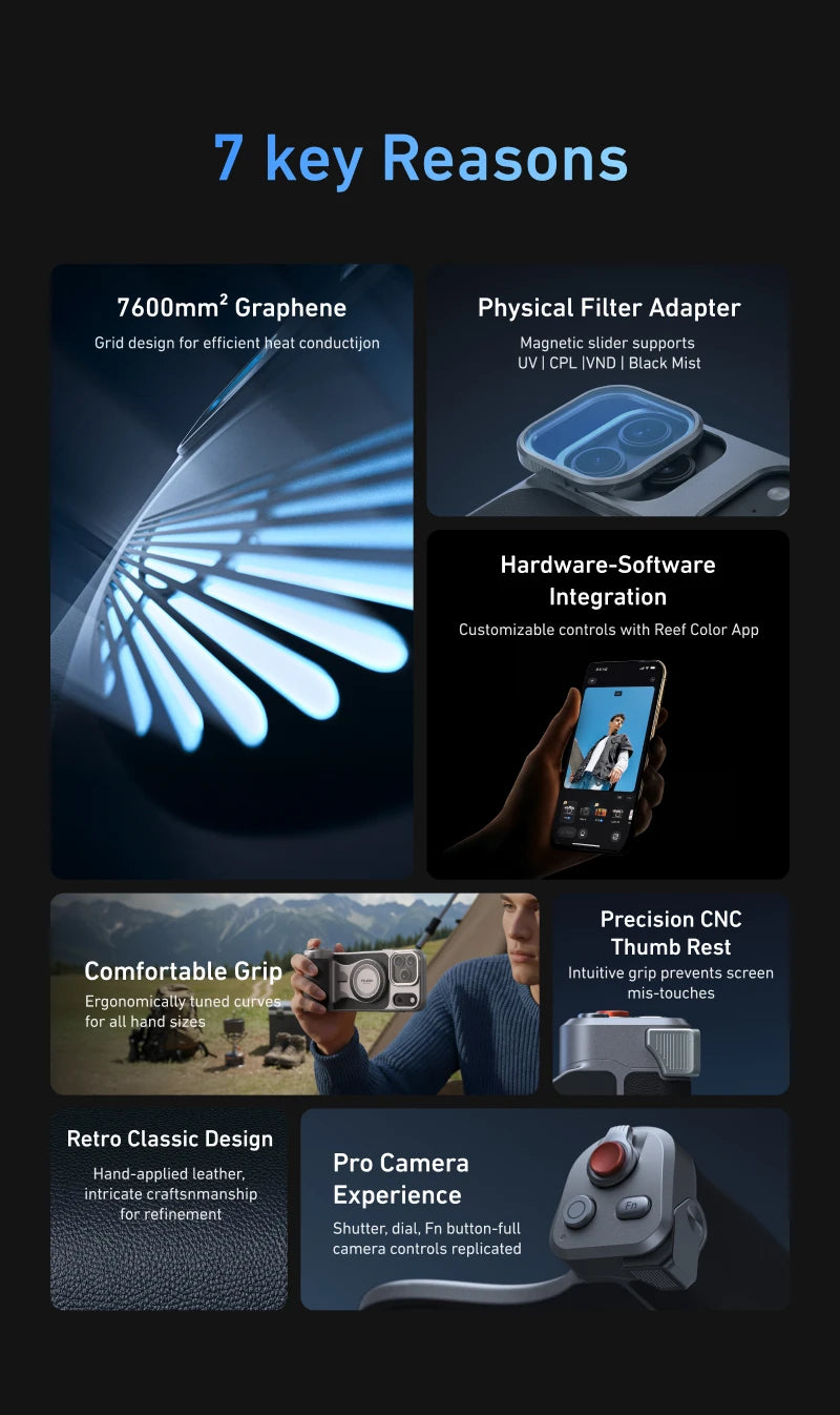 TELESIN iPhone 17 Serisi için Manyetik Master Tutma Kiti