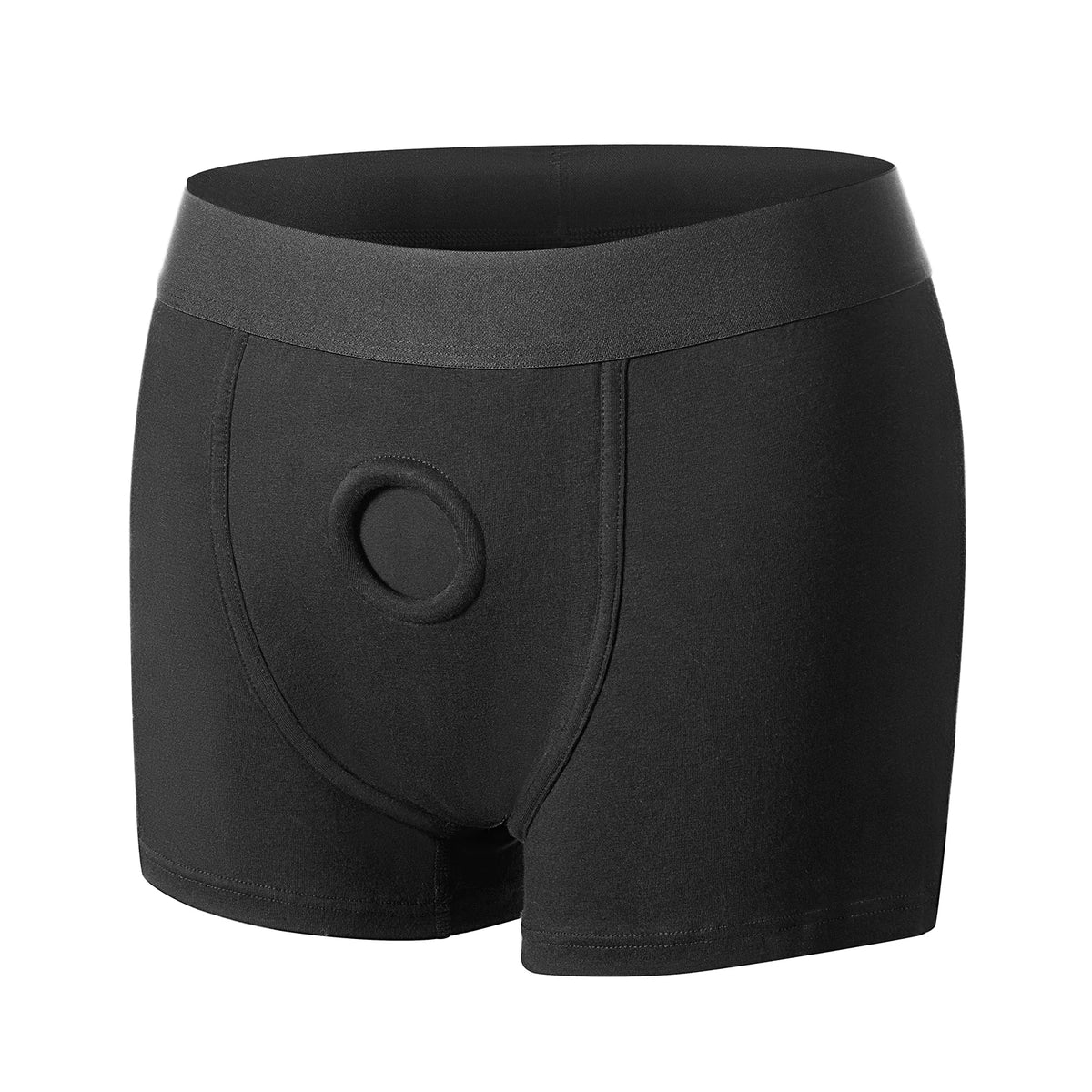 Rugalmas boxer hám, fekete, felnőtt kiegészítő