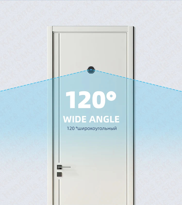 Digital Door Peephole Camera with 3.5" LCD Screen