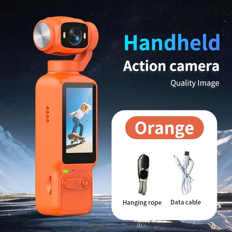 Compact Camera with Adjustable Lens, Colour Options