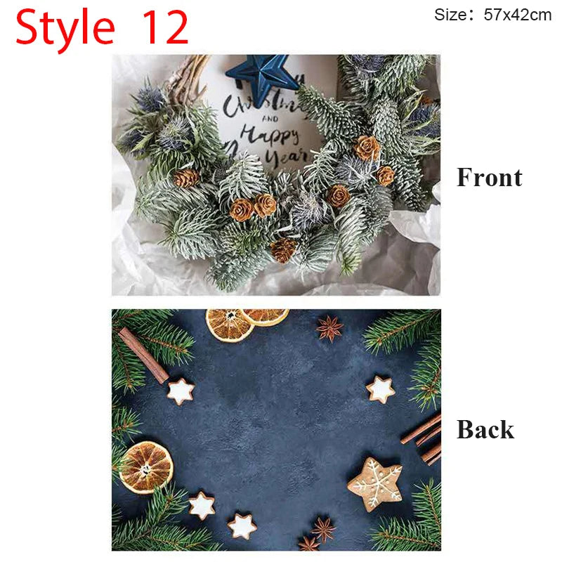 Double-Sided Photo Background Sheet, 57 × 42cm