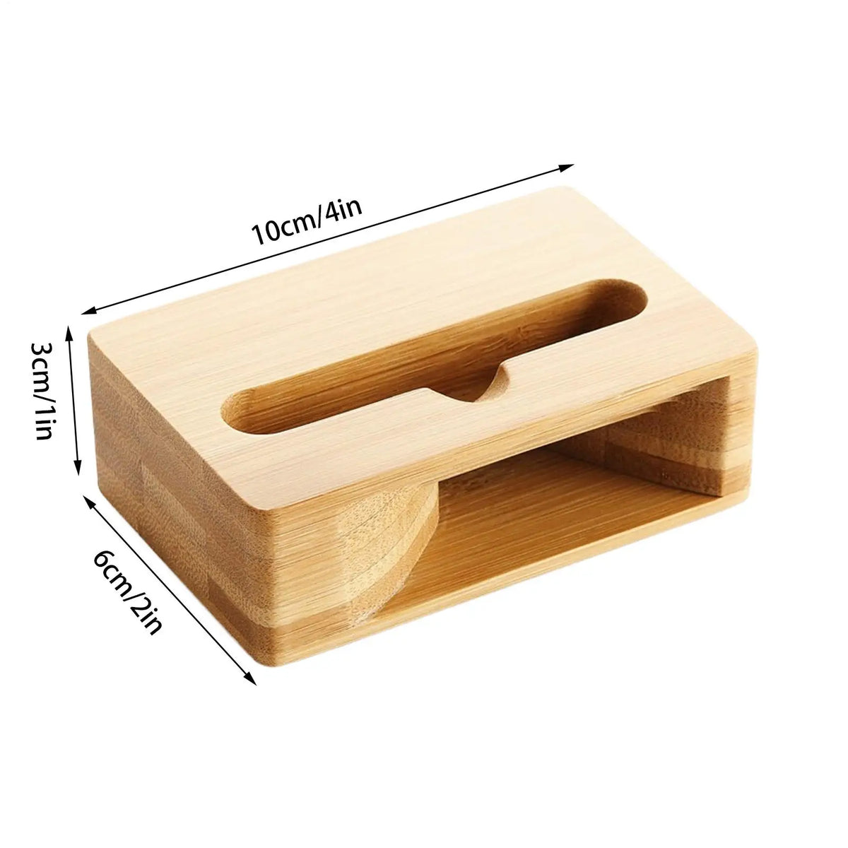 Wooden Phone Speaker Stand and Passive Amplifier