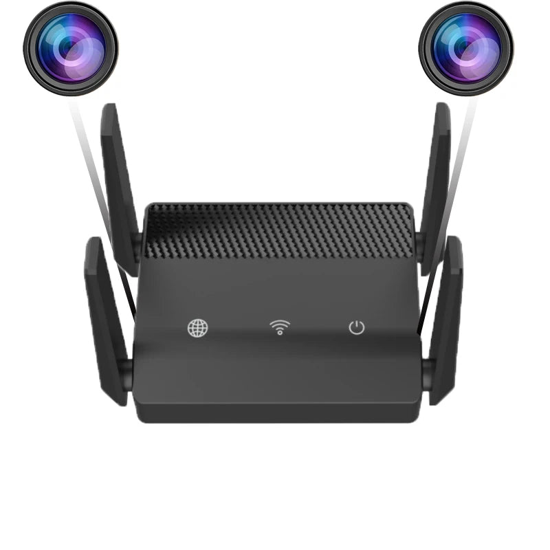 1080P Mini WiFi Camera with 270° Wide Angle & Triple Lens