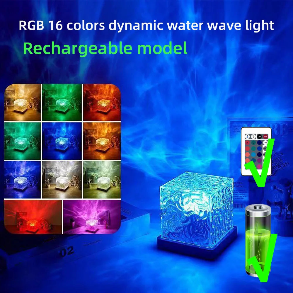Northern Lights or Ocean Ripple Projector Lamp