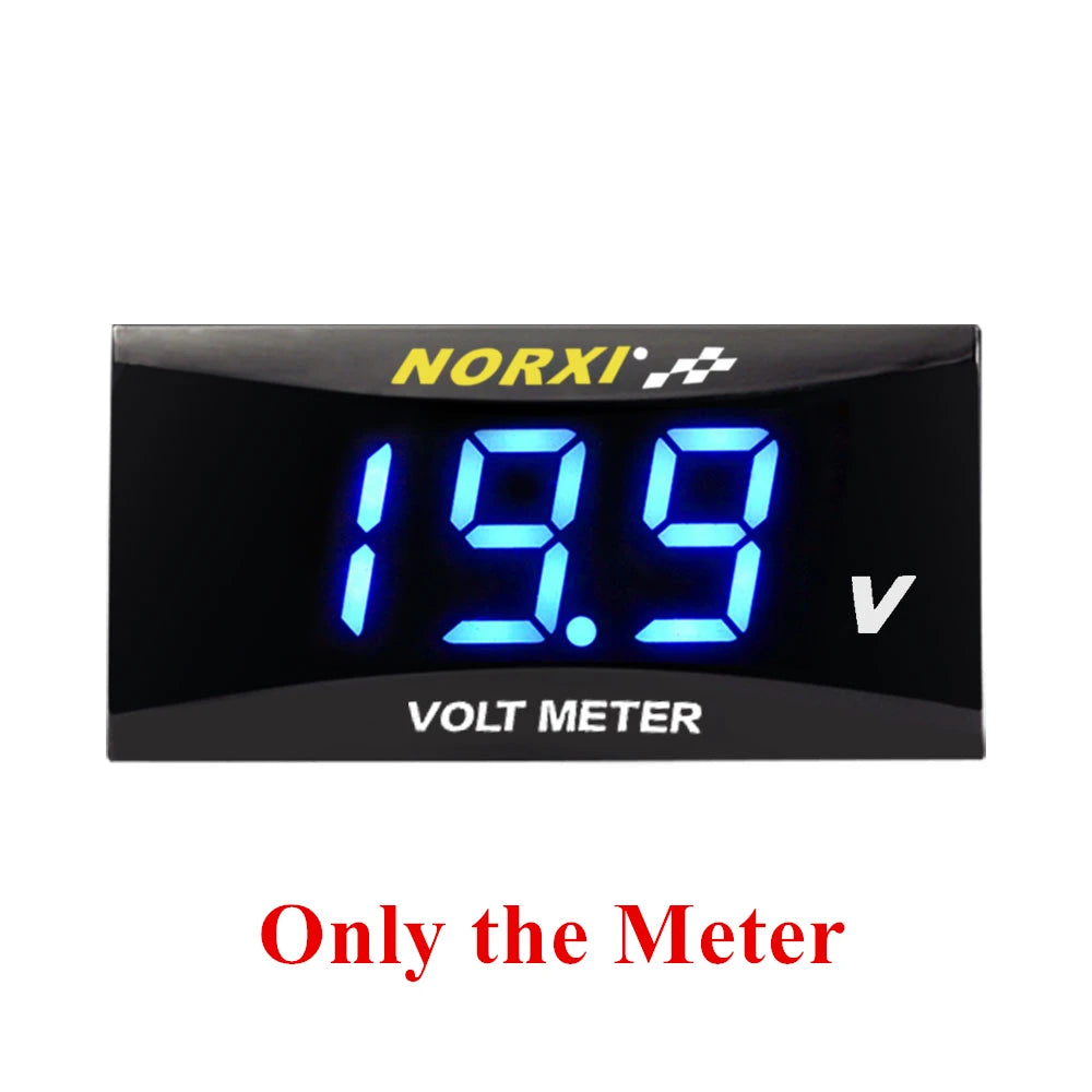 Voltímetro digital mini ou suporte de montagem separado