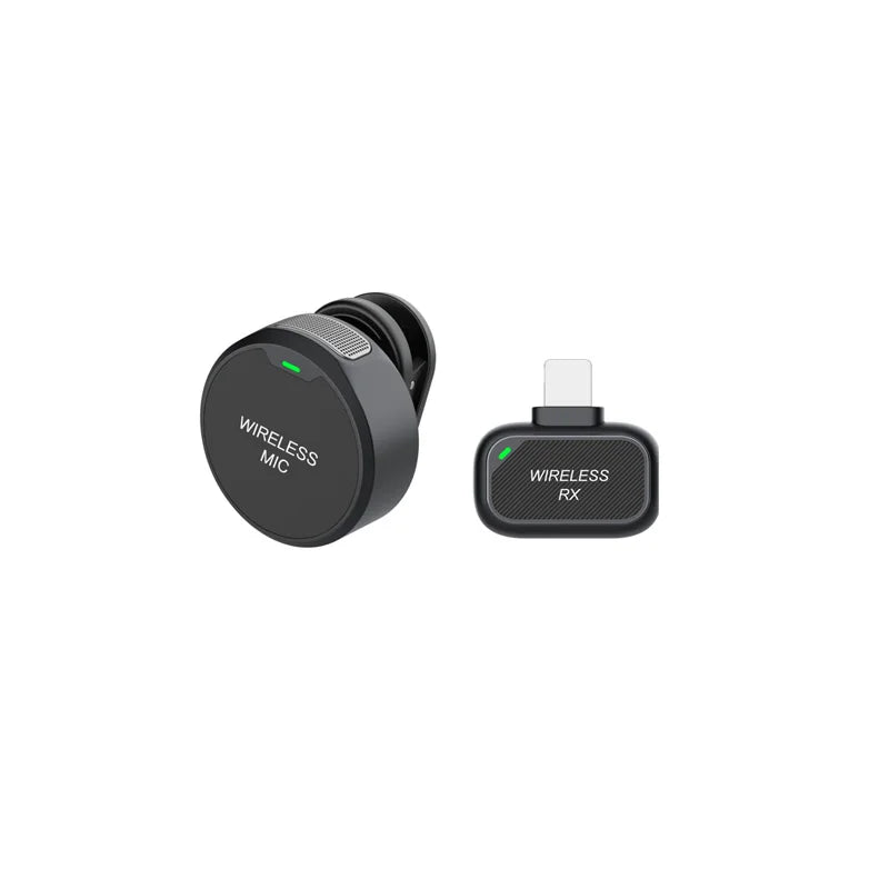 Wireless Lavalier Microphone - USB-C or Lightning