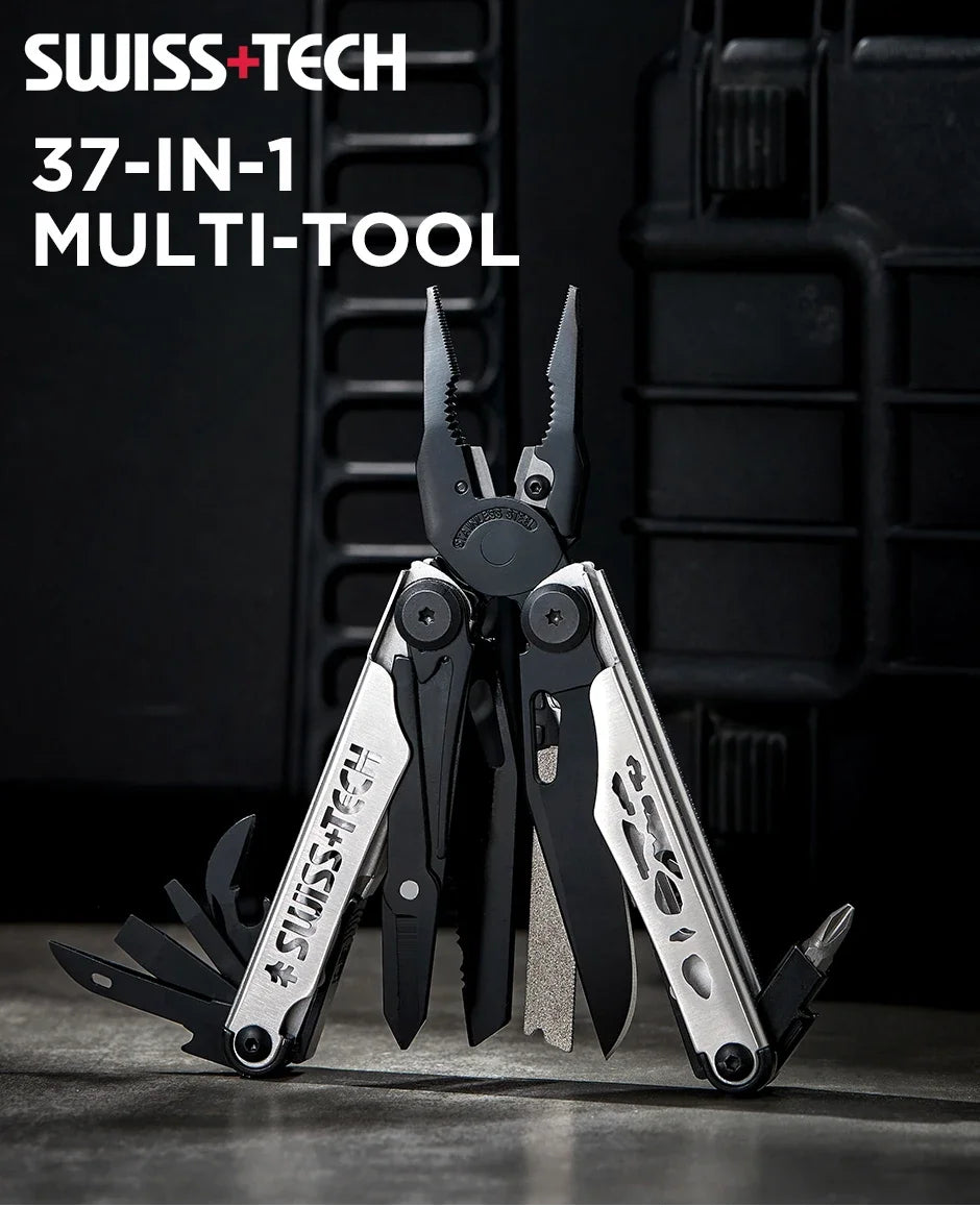 37-in-1 Folding Pliers Multitool