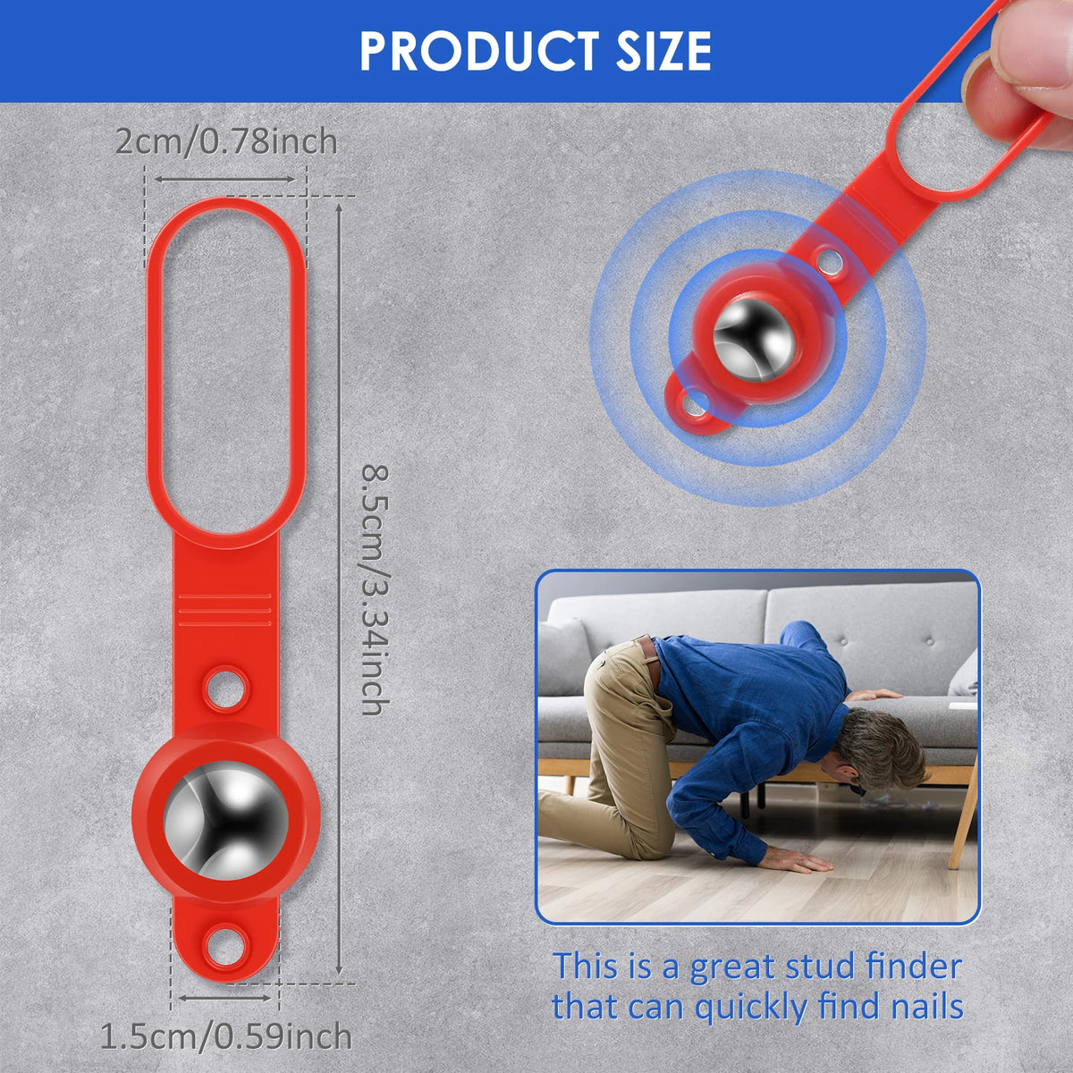 Compact Magnetic Stud Finder - Multipacks