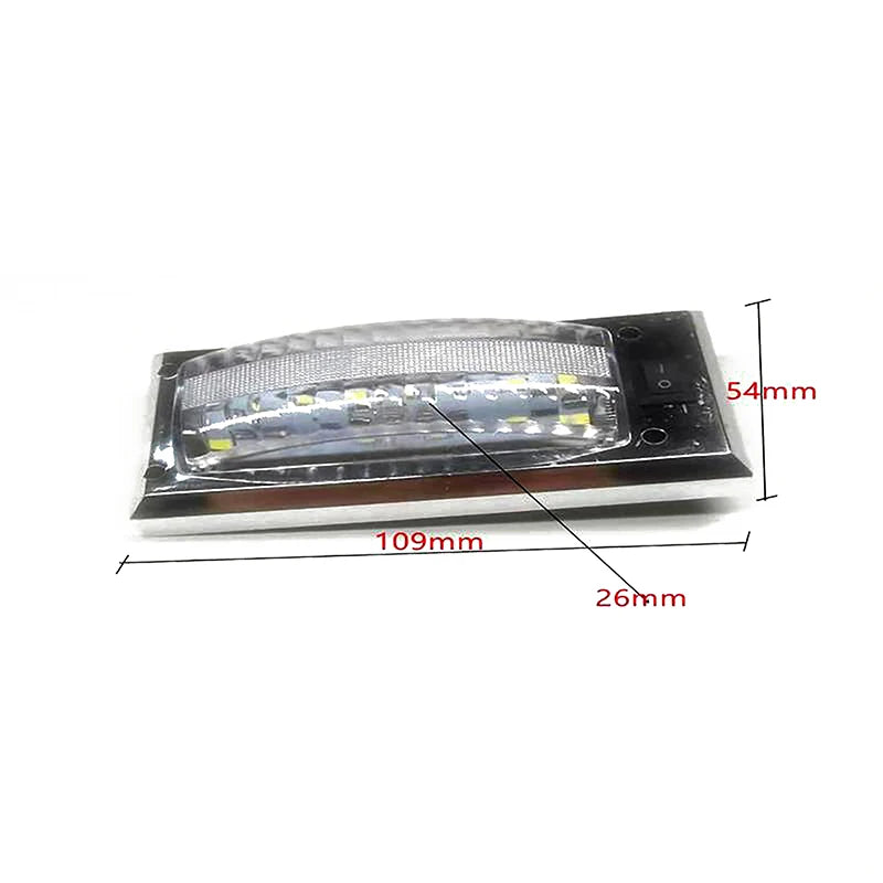 Wewnętrzna lampka LED do czytania 12-24 V