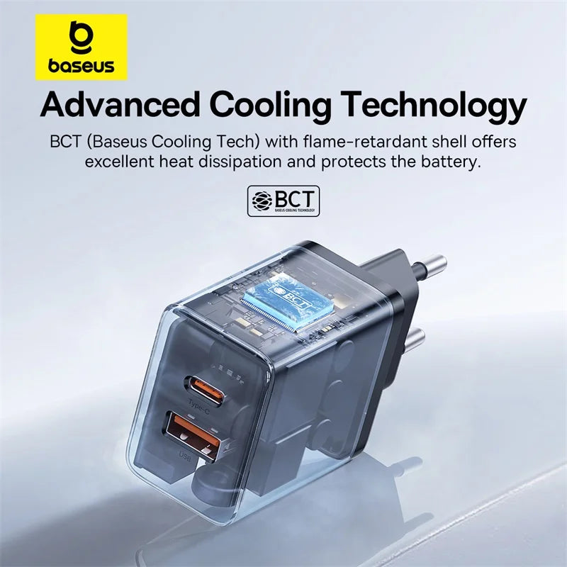 Baseus 20W USB Şarj Cihazı Çift Hızlı Şarj Girişli