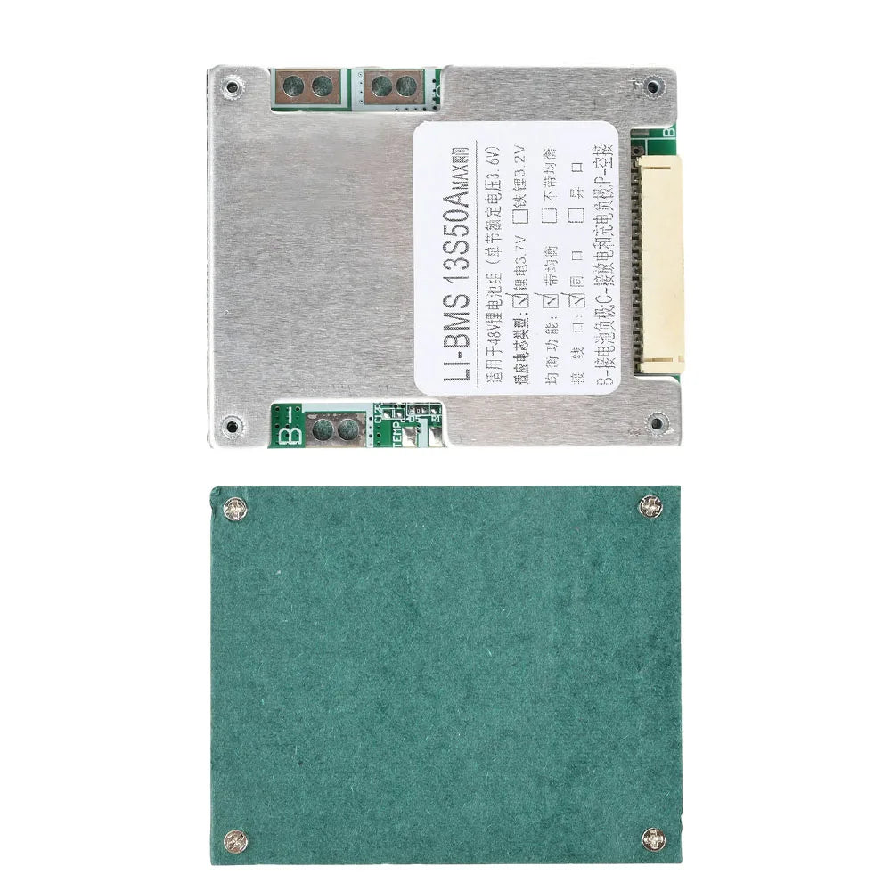 13S Lithium-Ion Battery Protection Board with Balance Lead