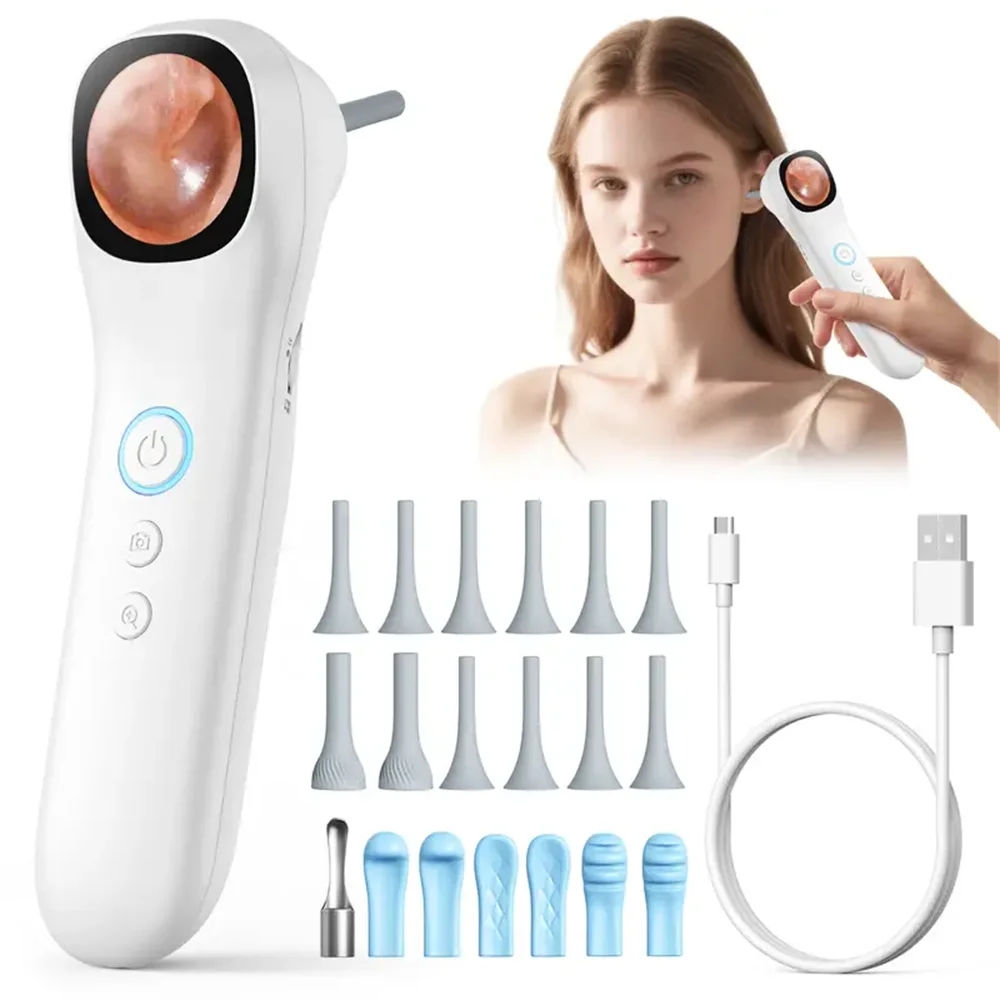 5-in-1 Ear Camera with Screen and Ear Pick Set