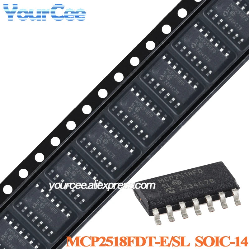 MCP2518FD CAN FD Controller - Chip or Module