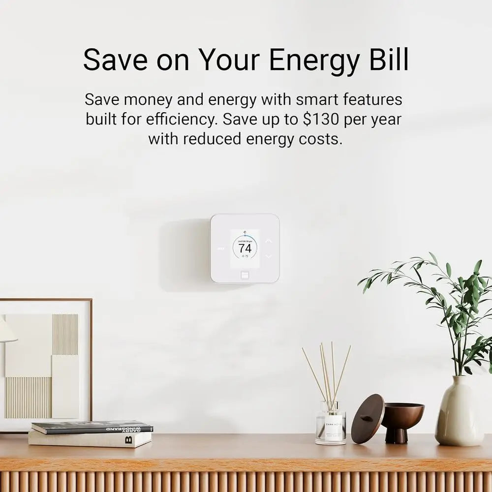 Termostat WiFi inteligent cu control prin aplicație, programabil și compatibil cu Alexa