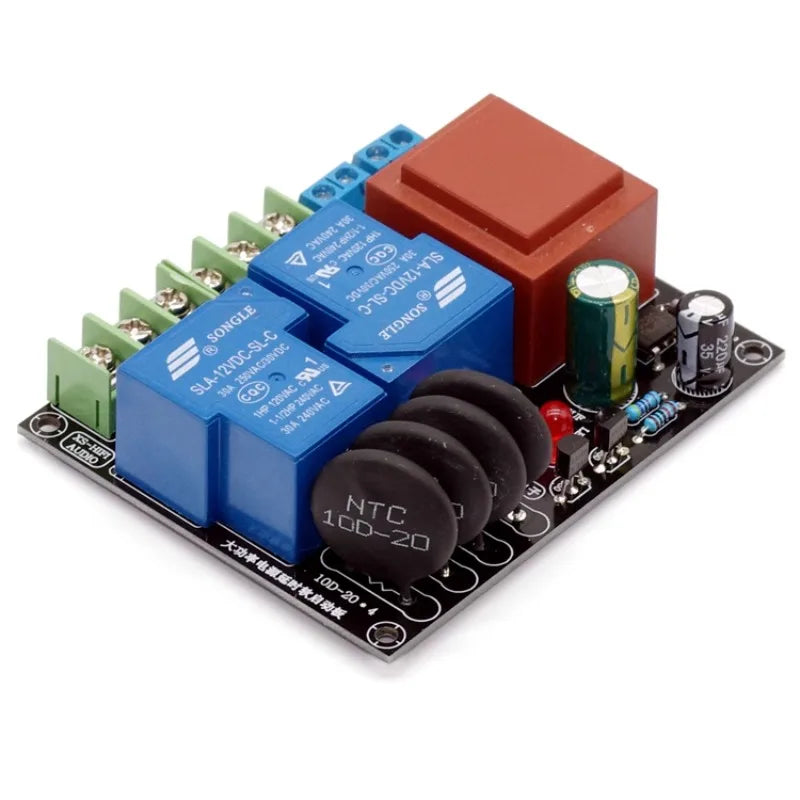 220V Amplifier Soft-Start Delay Board