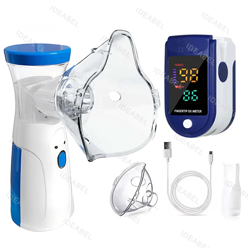 Przenośny nebulizator siatkowy z kubkiem 15 ml