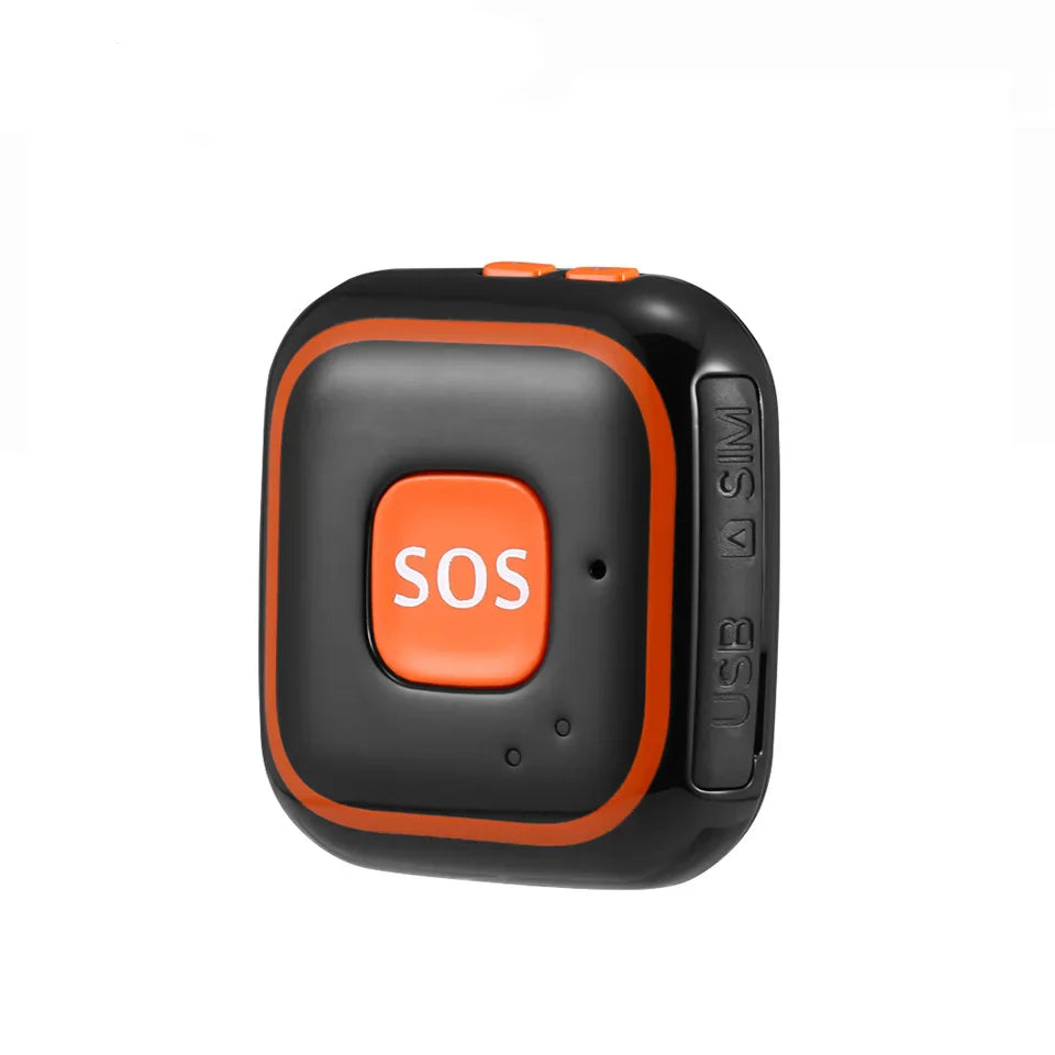 Kids Elder Car GPS Tracker Kinderen GPS V28 Locator Pendant Twee-wegs gesprekken Valalarm Gratis APP WIFI GPS LBS-tracking SOS bellen