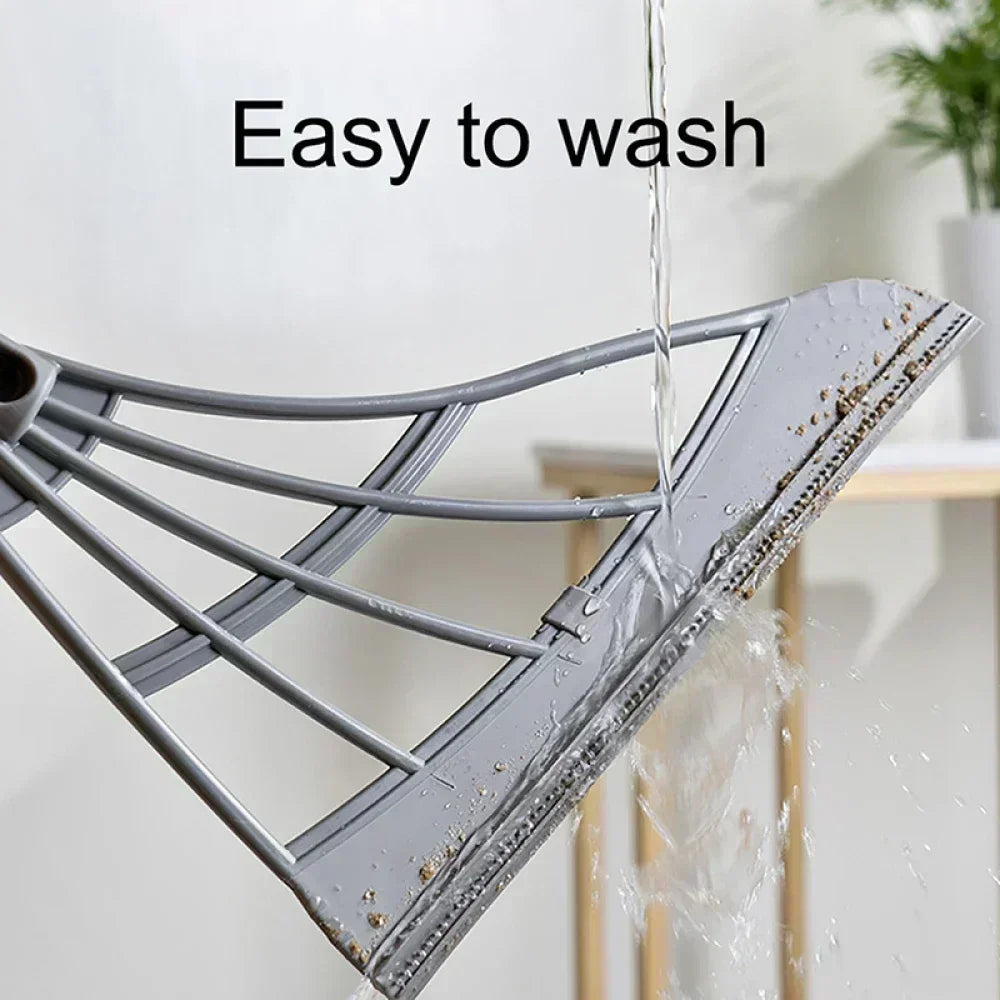 Silicone Magic Rubber Broom Mop Hand Dust Brooms Home Floor Cleaning Squeegee Wiper Toilet Bathroom Mops Witches Tools