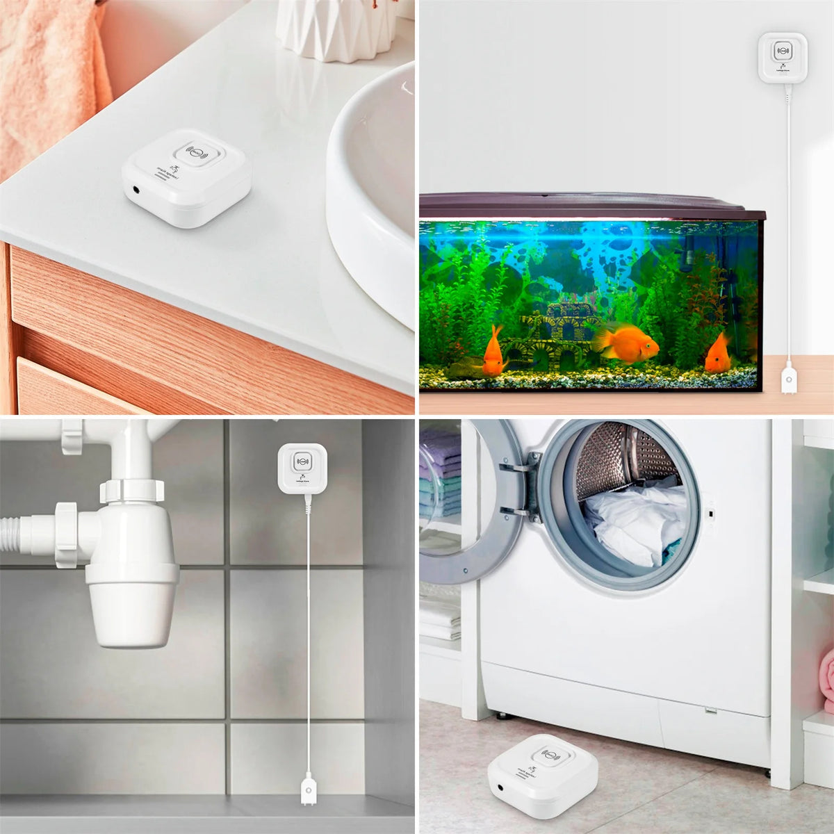 KERUI 100db Tuya Smart WIFI Water Leakage Alarm Detector Water Leak Sensor for Home Security Protection