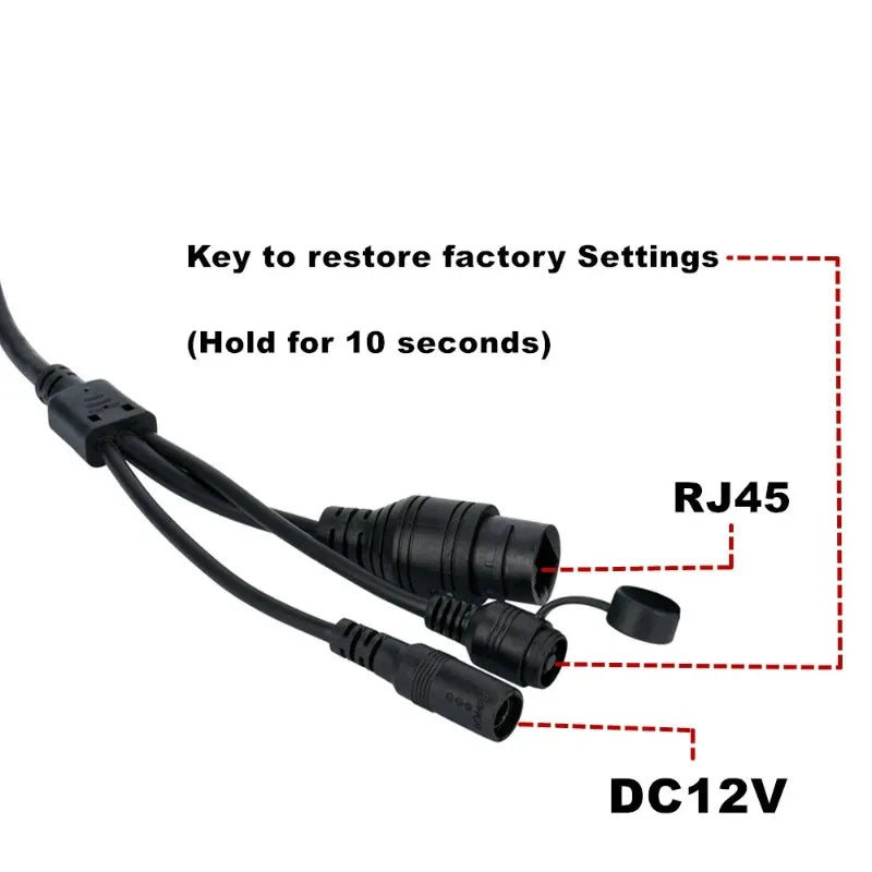 5MP IP66 PoE Mini Bullet Camera with Motion Detection