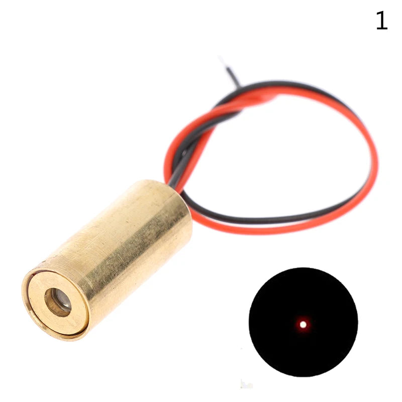 Modulo laser rosso da 650 nm - punto, linea o croce