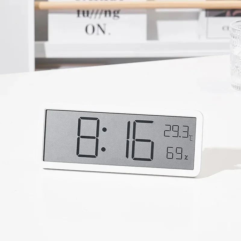 Digital Wall and Desk Clock with Climate Display