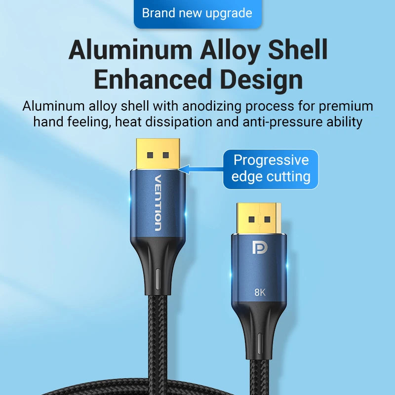 DisplayPort Cable - DP 1.2 and 1.4 Options