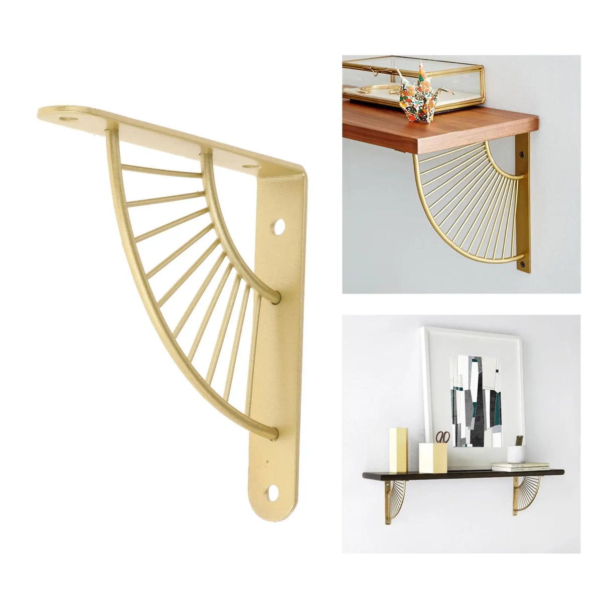 Decorative Metal Shelf Bracket, 15 or 20cm