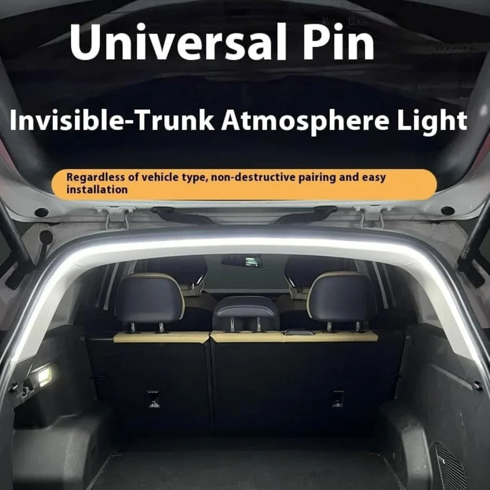 4M Auto Sensor LED Trunk Light Strip for Car Luggage Space