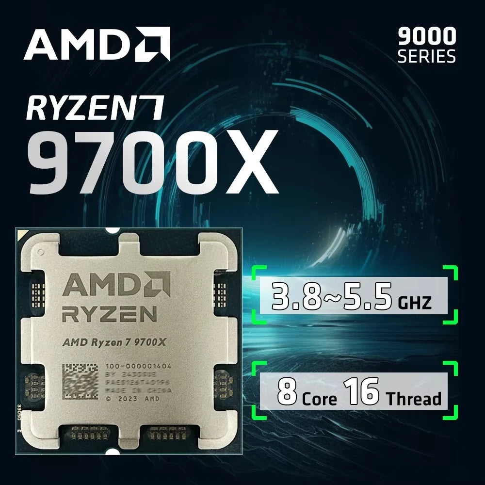 Herný procesor AMD Ryzen 7 9700X