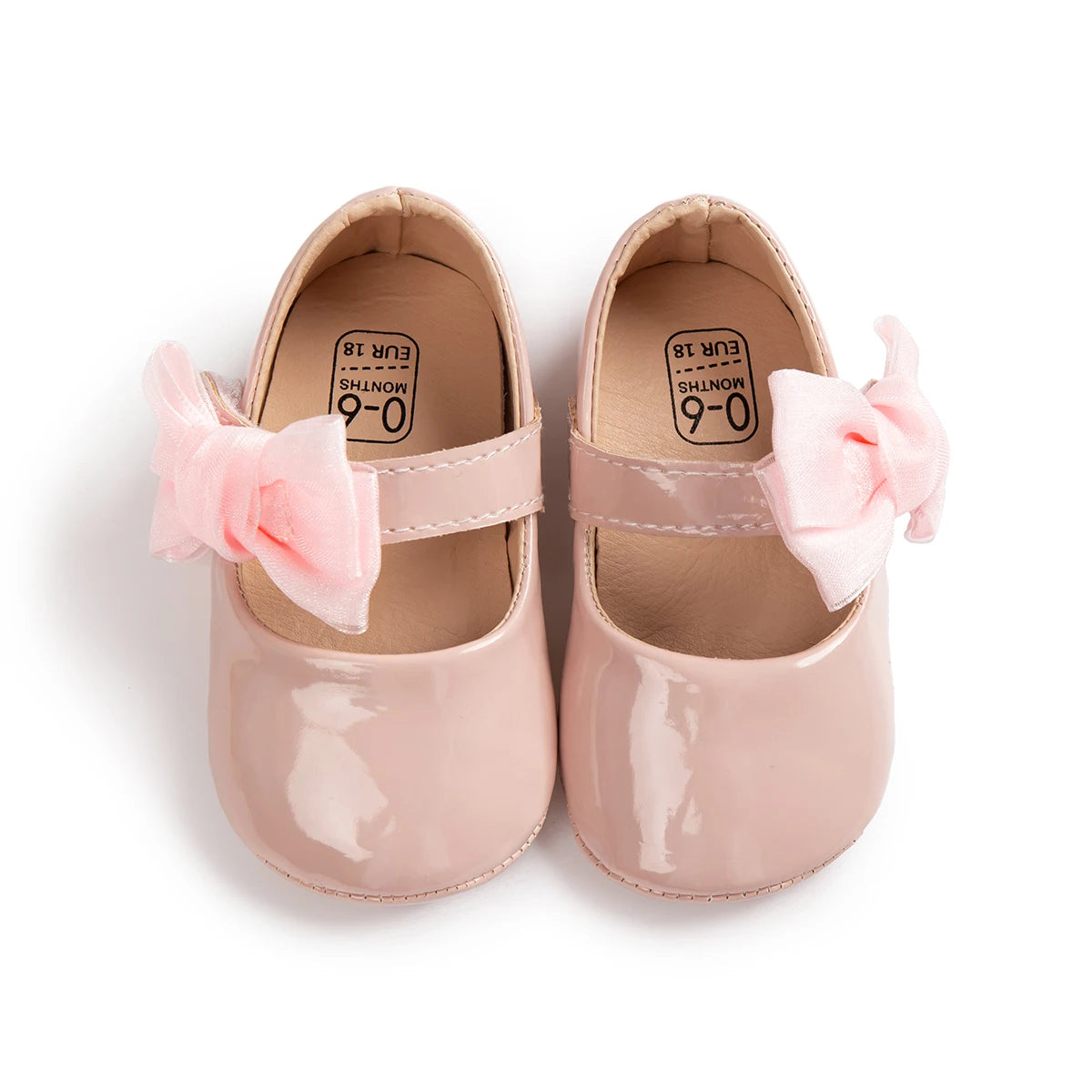 Baby Princess PU Toddler Shoes with Bow