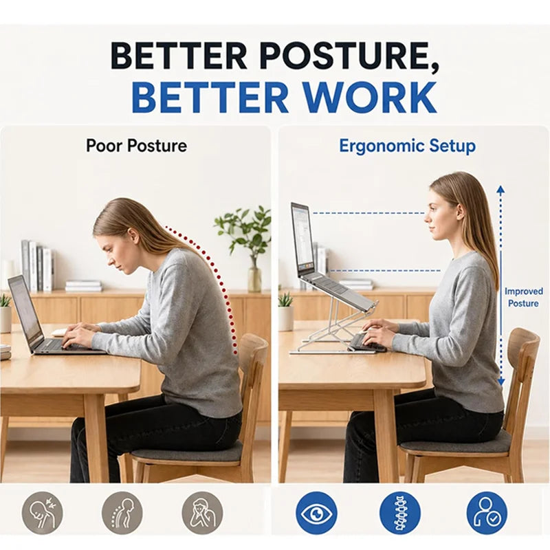 Adjustable Aluminium Laptop Stand