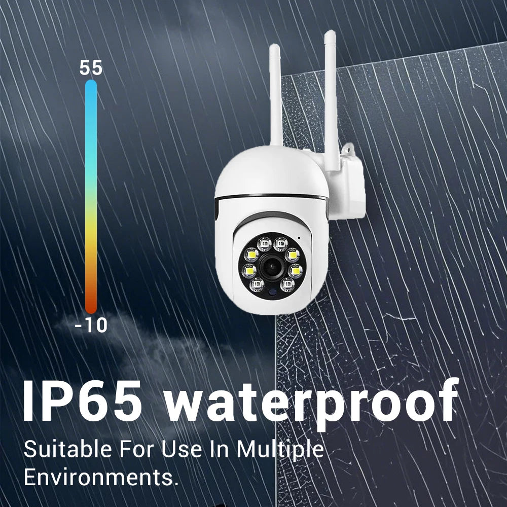 2.4G 1080P Cameras Wifi Video Surveillance IP Outdoor Security Protection Monitor 4.0X Zoom Home Wireless Track Alarm Waterproof