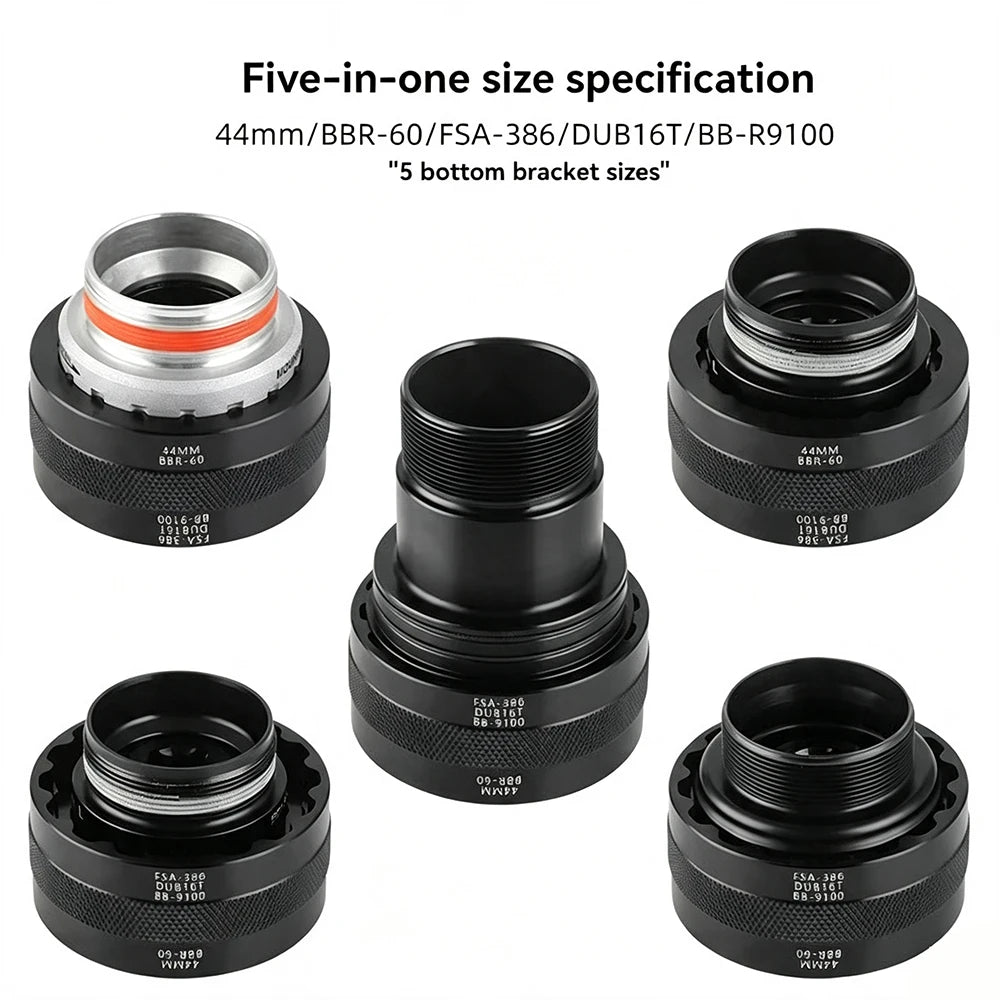 5-in-1 Bicycle Bottom Bracket Cup Tool