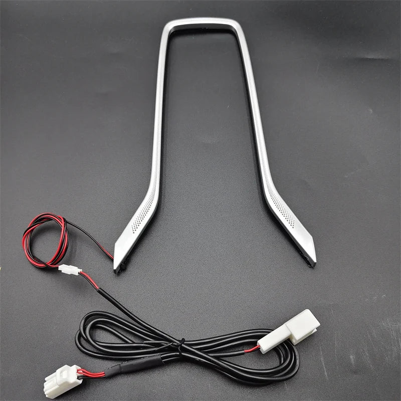 LED Cup Holder Light For Toyota Corolla Cross 2020 2021 2022 2024 Blue Interior Central Armrest Frame Atmosphere Decorative Lam