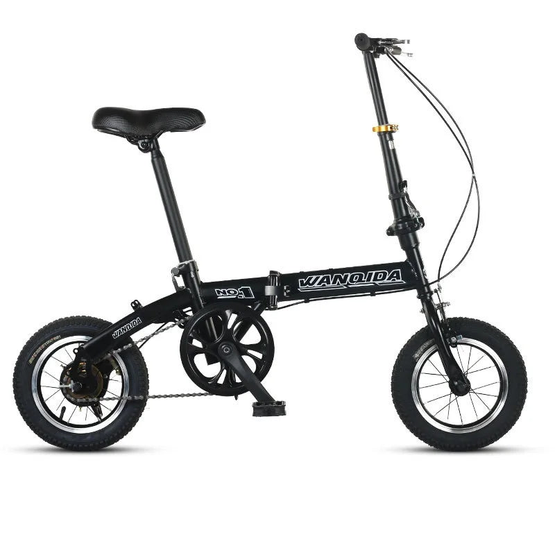 12" Mini Opvouwbare Fiets met Schijfremmen – Compacte Stadsfiets