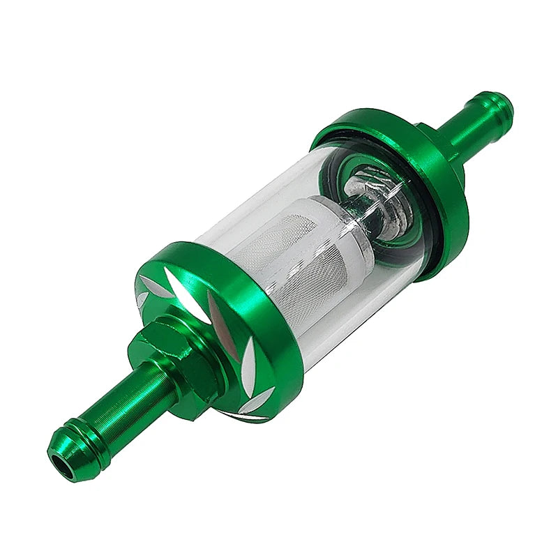 8mm CNC Motorcycle Gas Fuel Gasoline Oil Filter Moto Accessories For ATV Pit Bike Car Motorcycle Oil Cup Universal Accessories