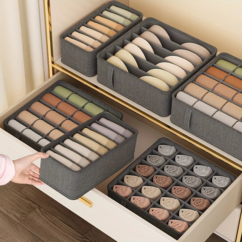 Drawer Organizer for Underwear, Socks and Clothing