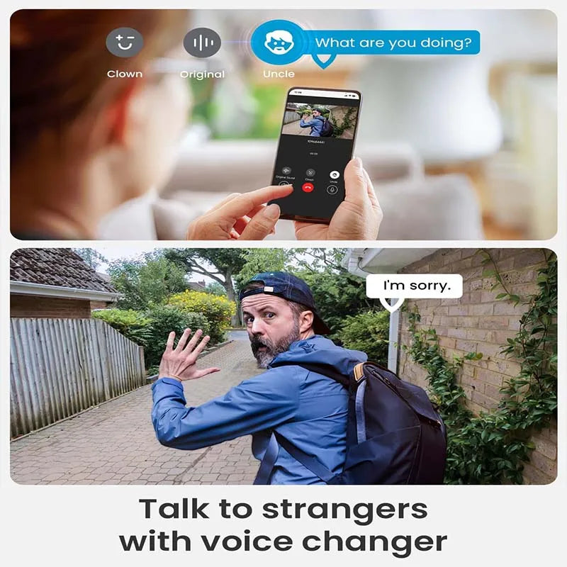 ieGeek 5MP Wireless Video Doorbell Camera with 2-Way Audio