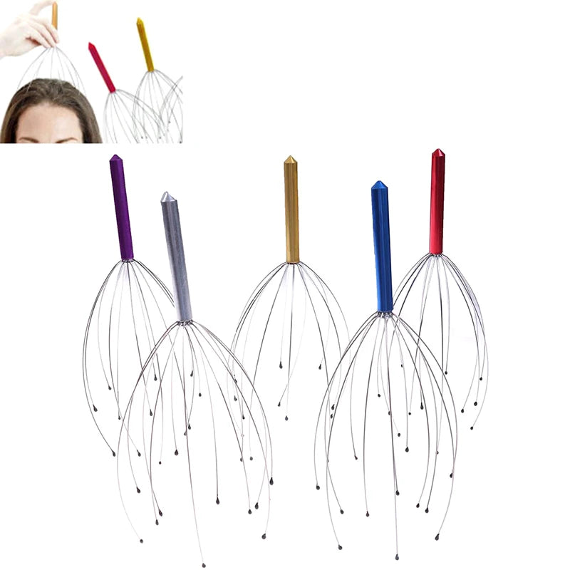 Manual Stainless-Steel Head Massager