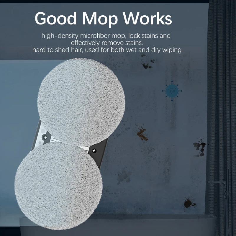 Window Robot Vacuum Cleaner Auto Working Electric Glass Limpiacristales Remote Control For Home