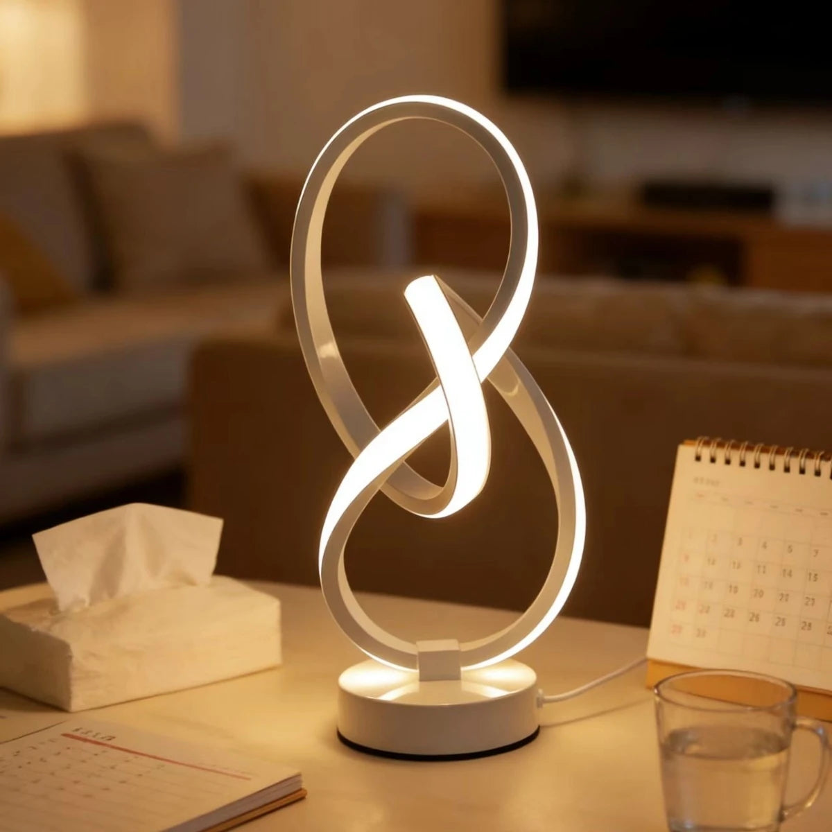 Lampe de bureau USB avec lumière réglable