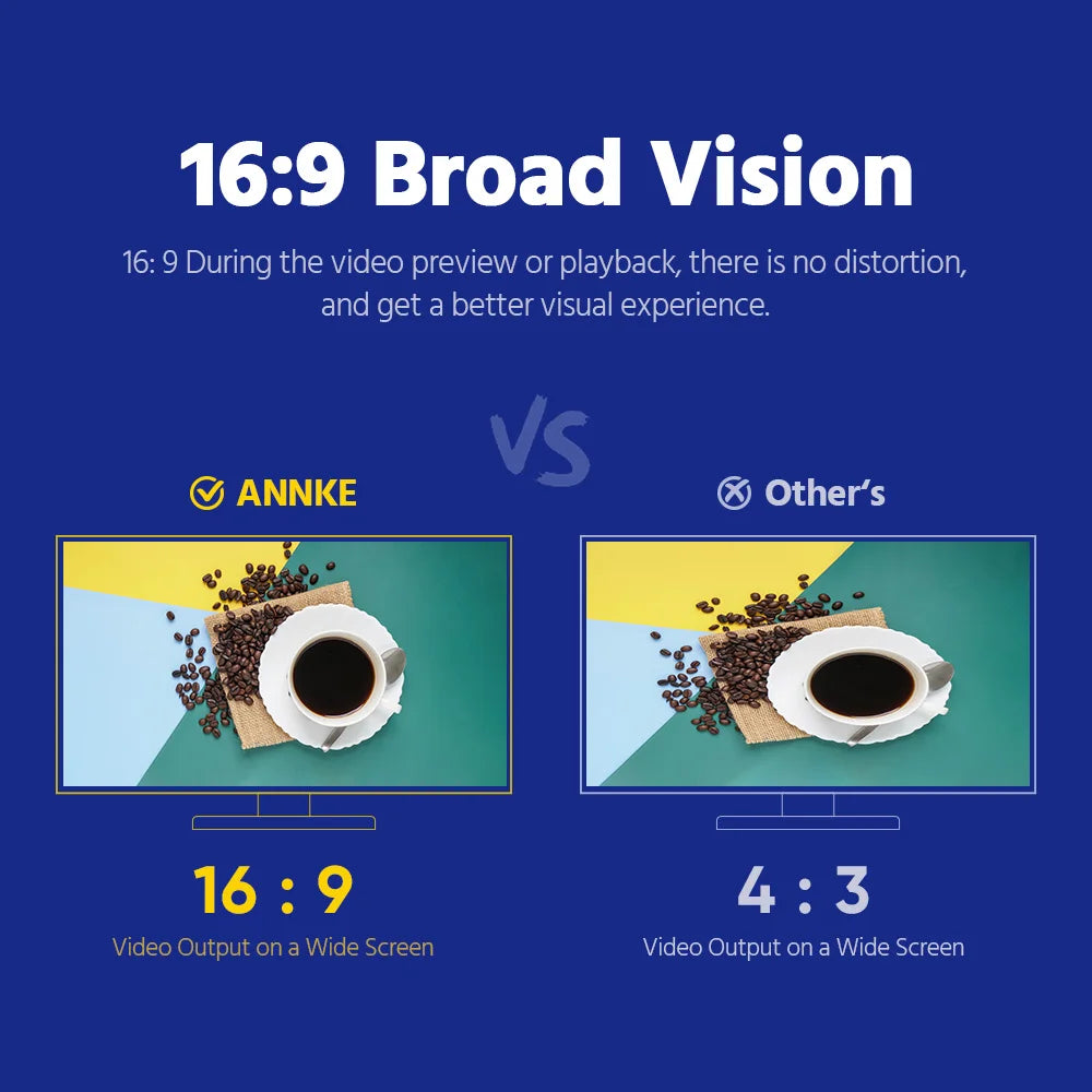 ANNKE 3K IP67 Weatherproof Security Camera with Two-Way Audio