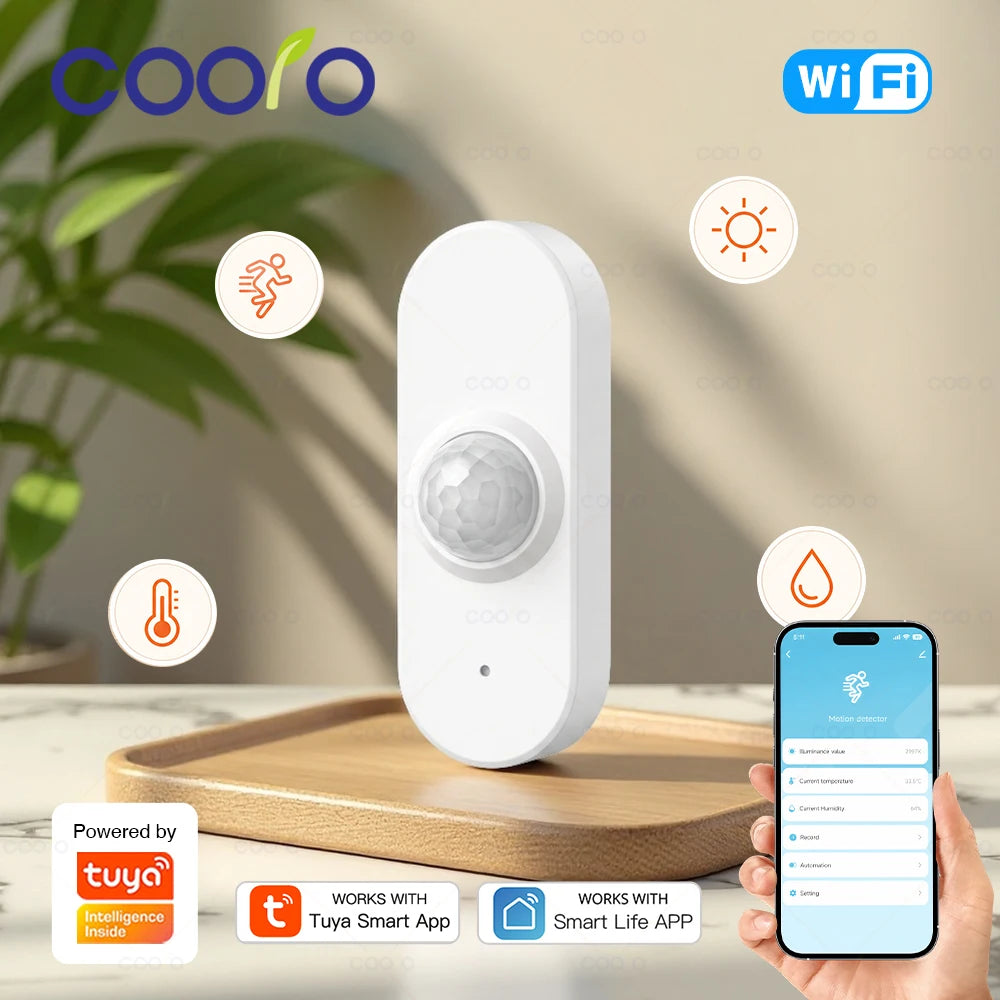 Tuya WiFi Motion Sensor with Optional Climate Readings