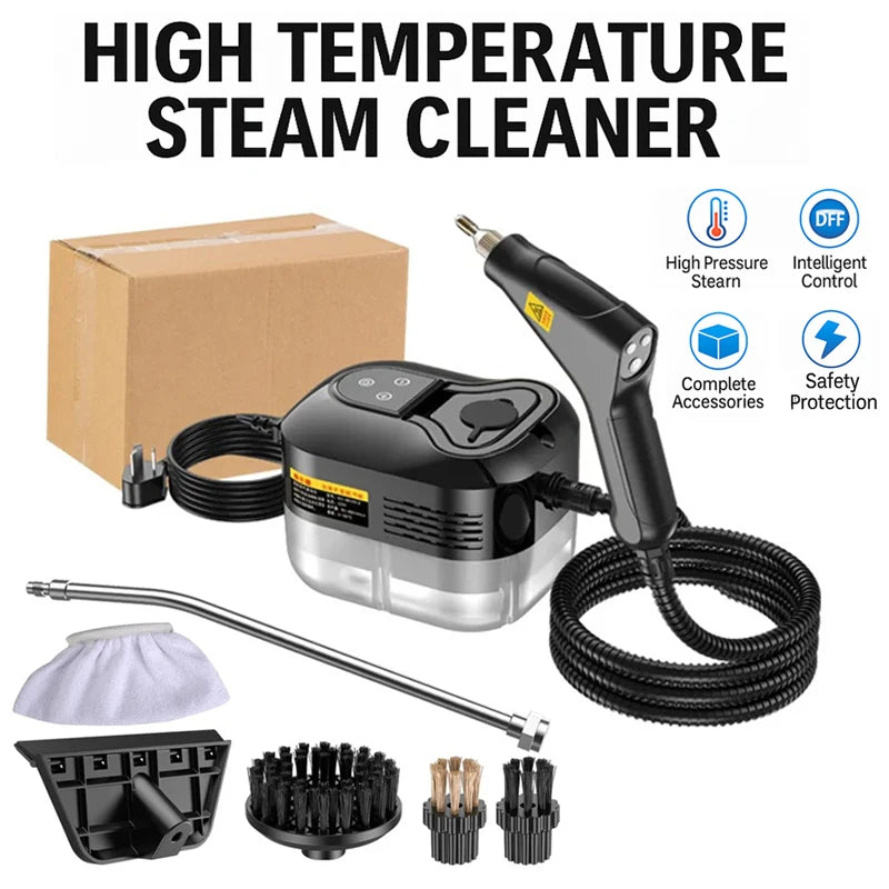 Handheld High Pressure Steam Cleaner for Kitchen, Car, Sofa, Window, Tile, Mirror