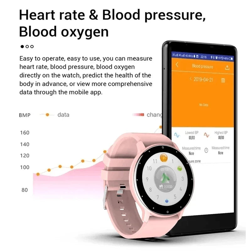Smartwatch with Activity Tracking and Weather Display