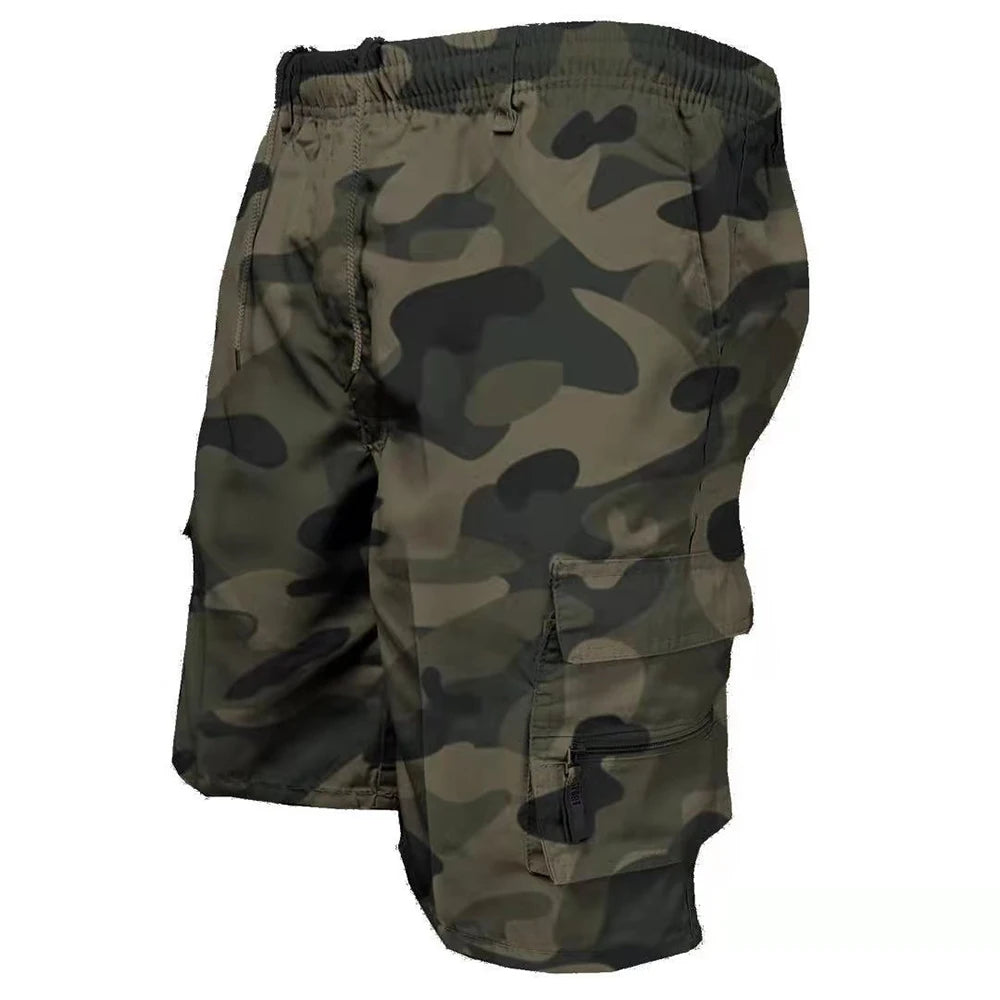 Men's Multi-Pocket Casual Shorts