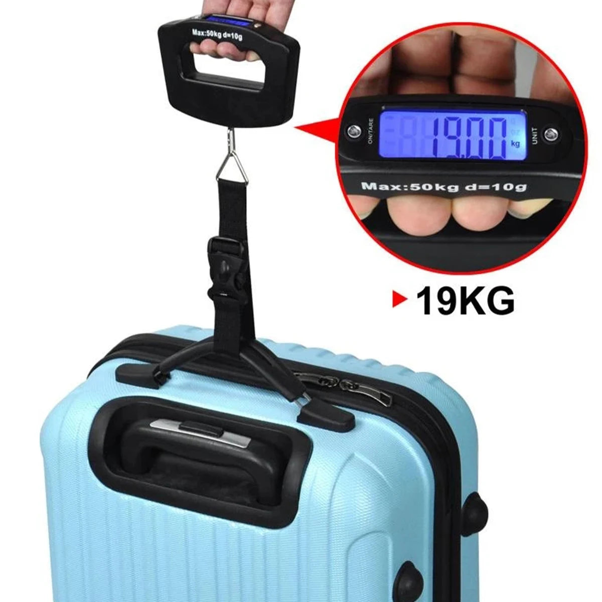 50 kg Digital Luggage Scale